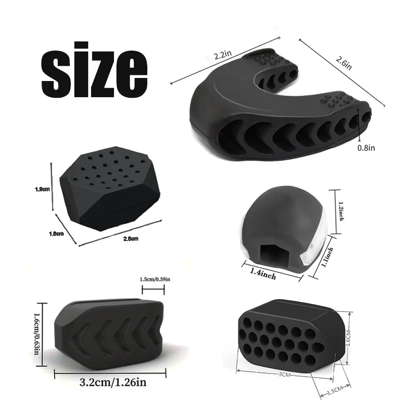 Jaw Face and Neck Exerciser Define Jawline Slim Tone Face Reduce Stress jaw exerciser