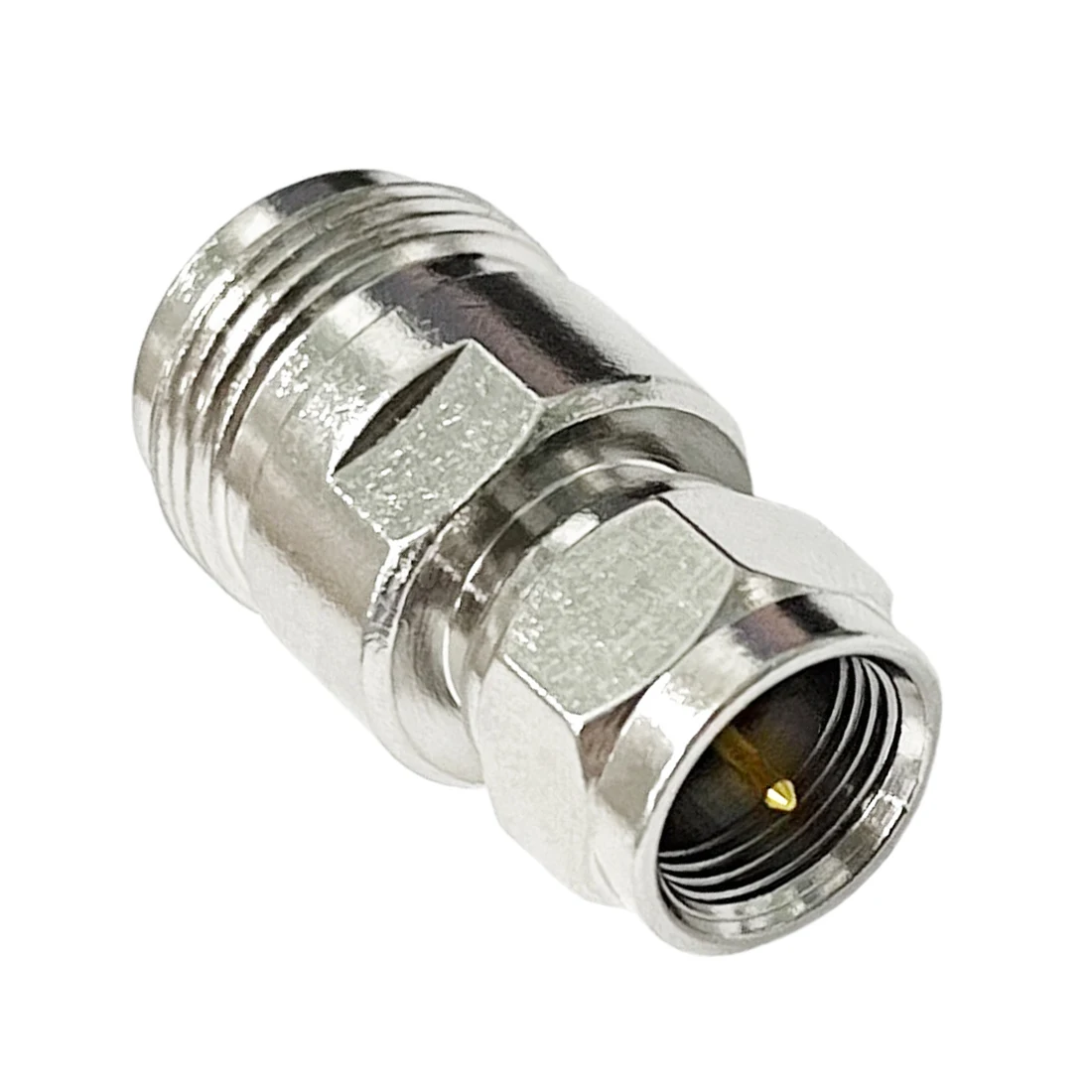 

1pc N Female Jack switch F Male Plug RF Coax Adapter Convertor Straight Nickelplated NEW Wholesale
