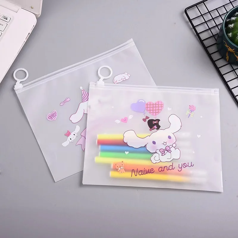 

40 шт/лот Sanrio Creative корица кольцо карандаш чехол милый мешок хранения канцелярских принадлежностей дипломатической почты школьные принадлежности подарок продвижения