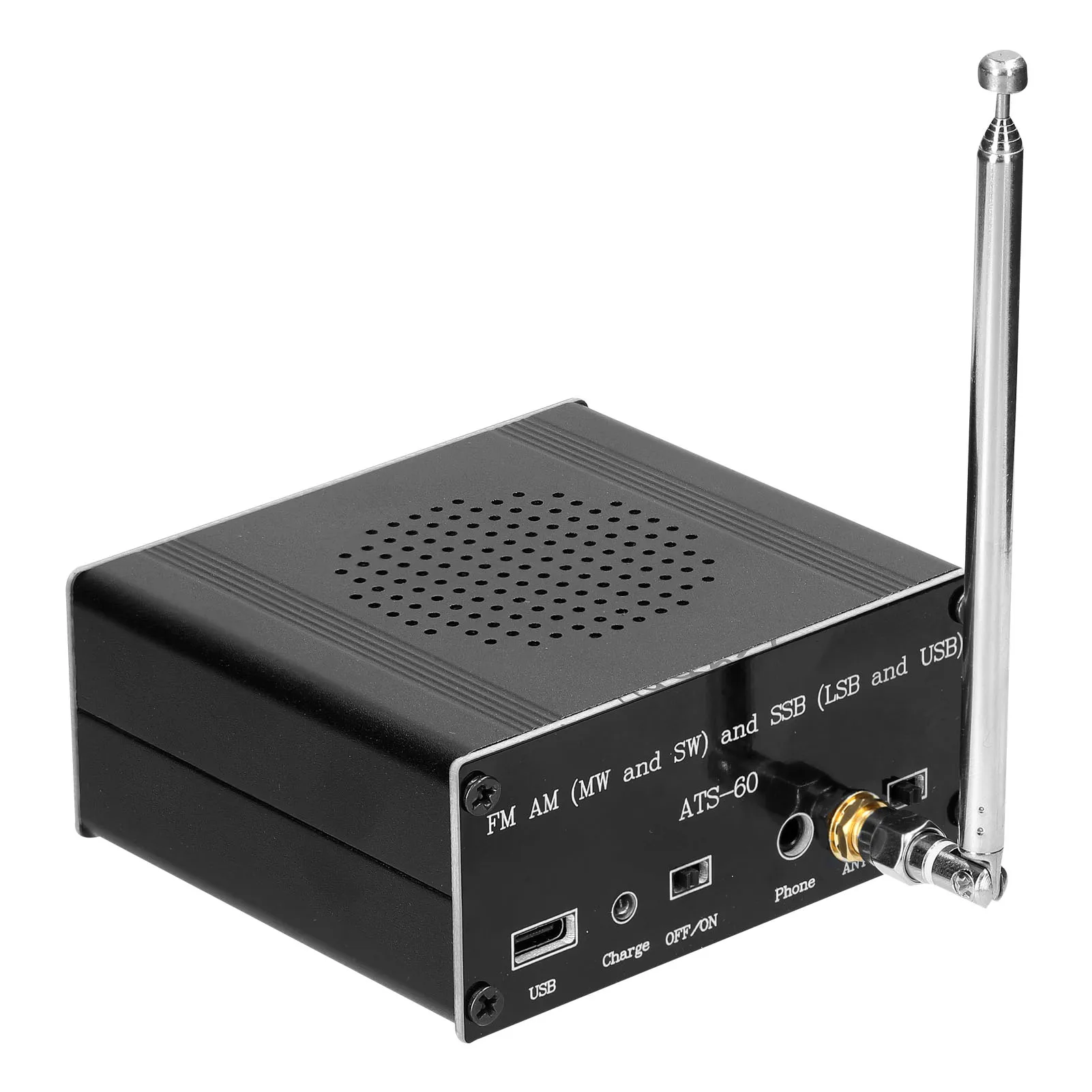 Ats60 0.1108mhz Band Radio Receiver Fm Am (mw & Sw) Ssb (lsb & Usb