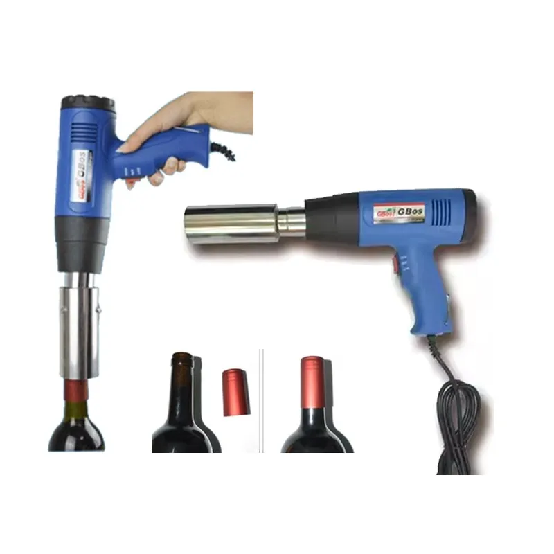 Máquina de Selagem Shrinker Cap Shrinker para Garrafas de Vinho Caseiro Selador para Garrafa de Vinho Tinto