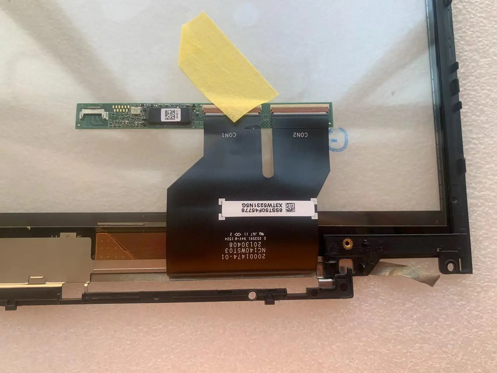 Touch Screen Painel de Vidro Digitalizador com Moldura para Lenovo Thinkpad T440s T450s 14 - Imagem 3
