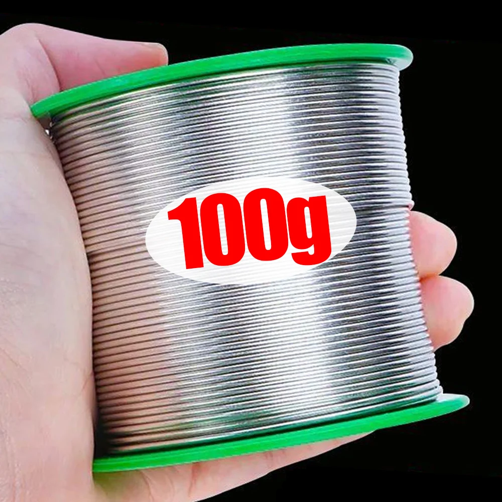 20-100g Easy Melt Solder Wires High Purity Mixed Tin Rosin Core Stainless Steel Copper Iron Low Temperature Weld Repairing Tools