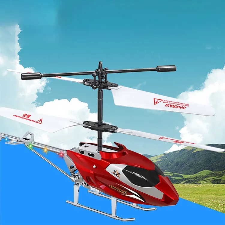 ArgentéDrone avec LED, hélicoptère intérieur et extérieur