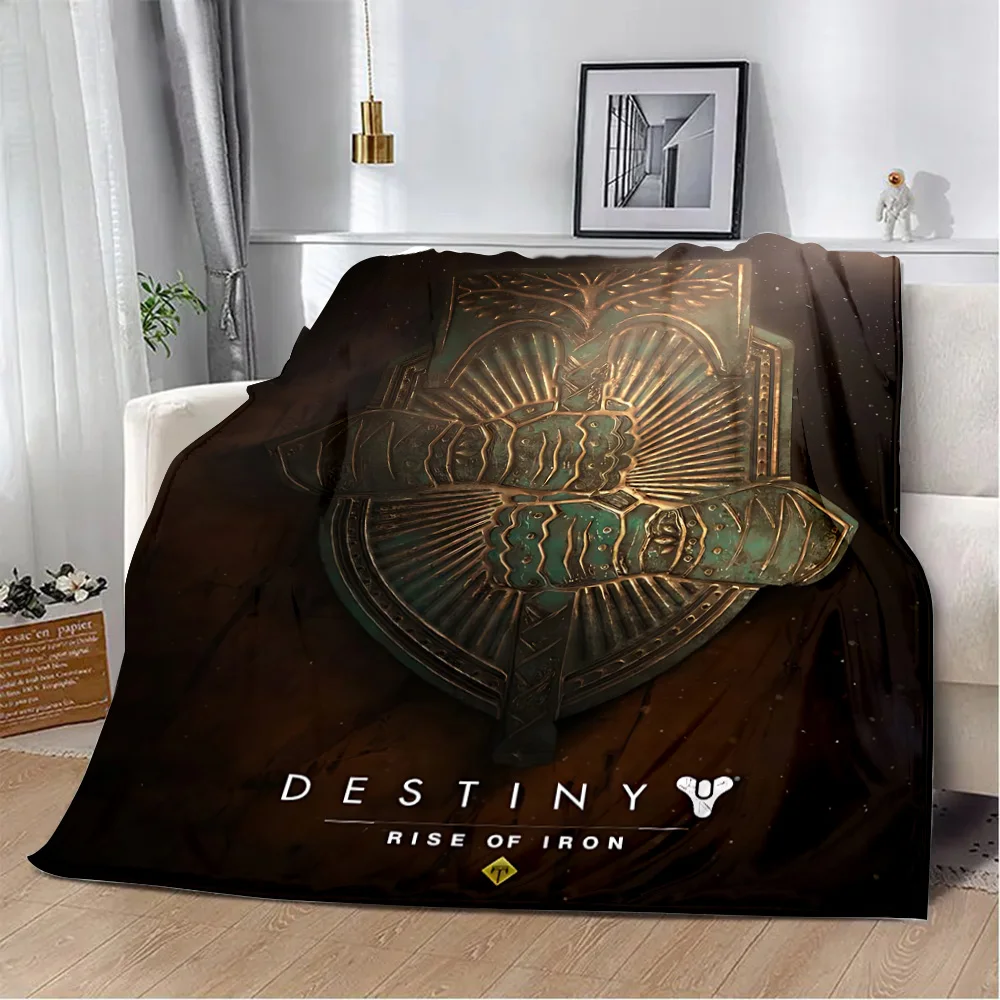 3D Game D-Destiny 2  Printed Blanket Picnic Blankets Warm Blanket Soft and Comfortable Blanket Home Travel Birthday Gift 6