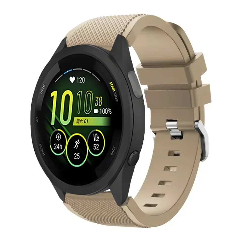 Breathable Silicone Strap for Garmin Smartwatches, 20mm/22mm