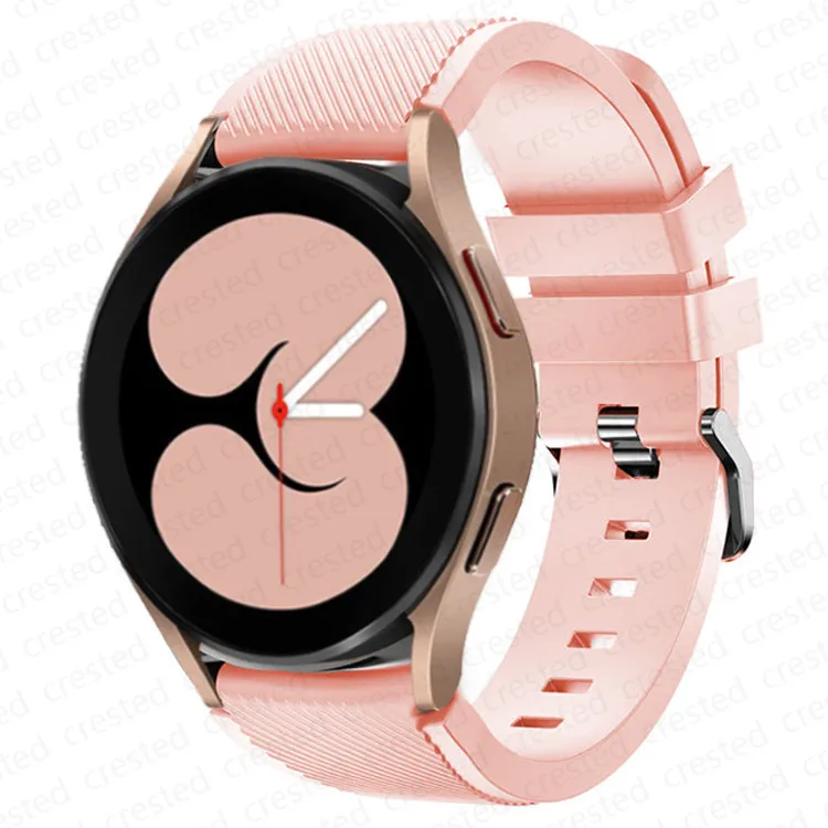 Universal Silicone Smartwatch Strap - 20mm/22mm Interchangeable Band