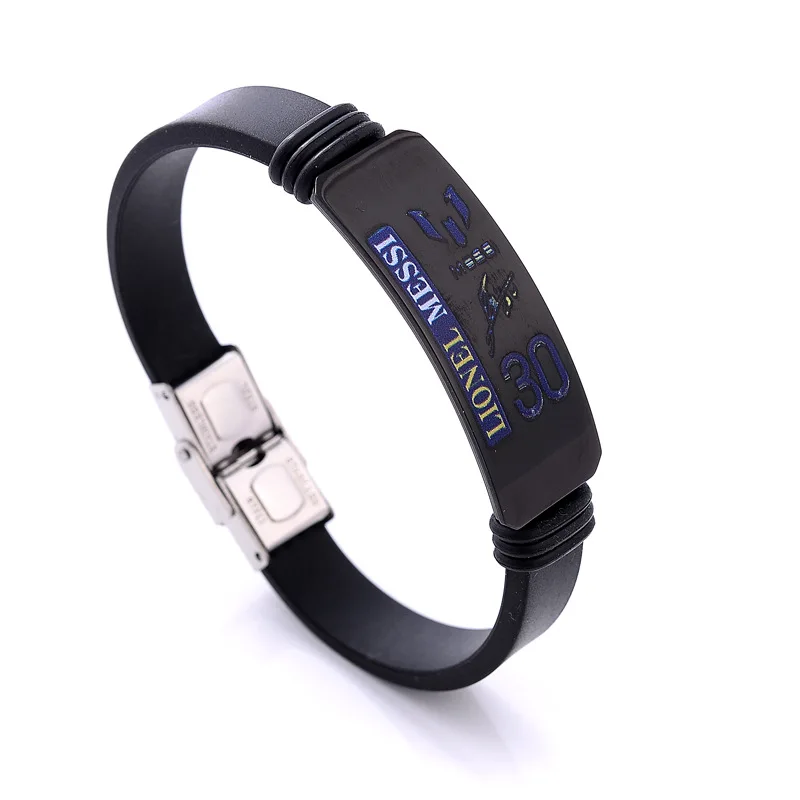 Football Star Player Ronaldo Messi Bracciale colorato Cintura