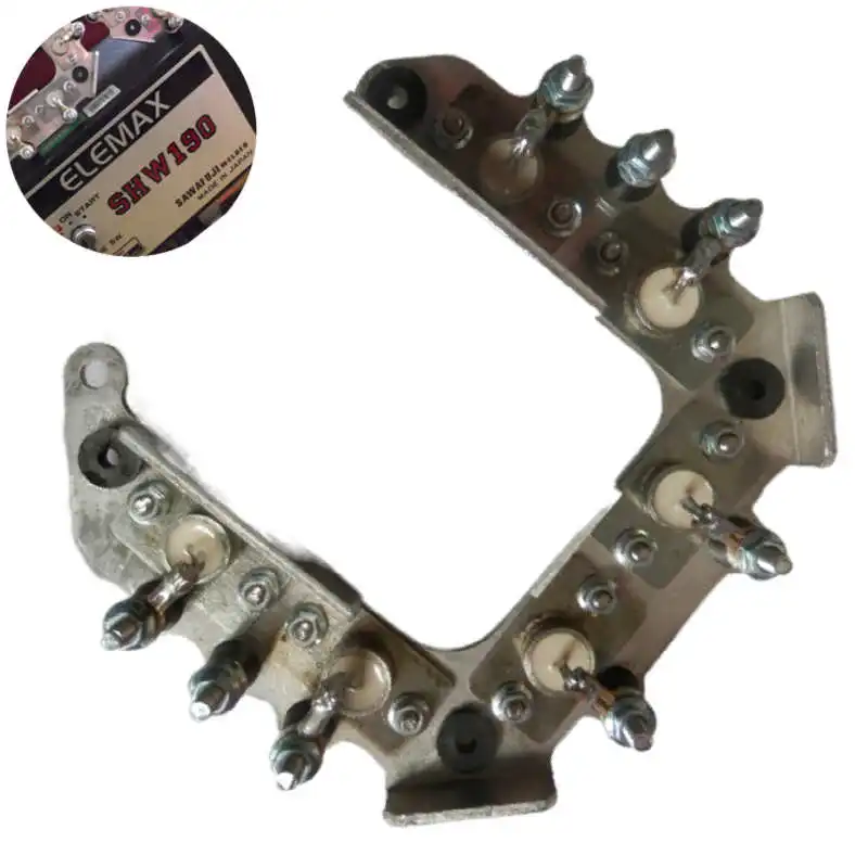 

SHW190 BRIDGE RECTIFIER FOR SAWA FUJI ELEMAX SHW190HBS HONDA GX390 5KW GENERATOR WELDER DIODE ARRAY SILICON 2-ELECTRODE VALVE