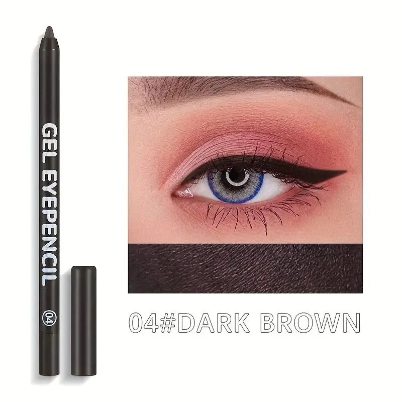 Wasserfester Matter Eyeliner Stift Langanhaltender Gel Eyeliner_voghion.com