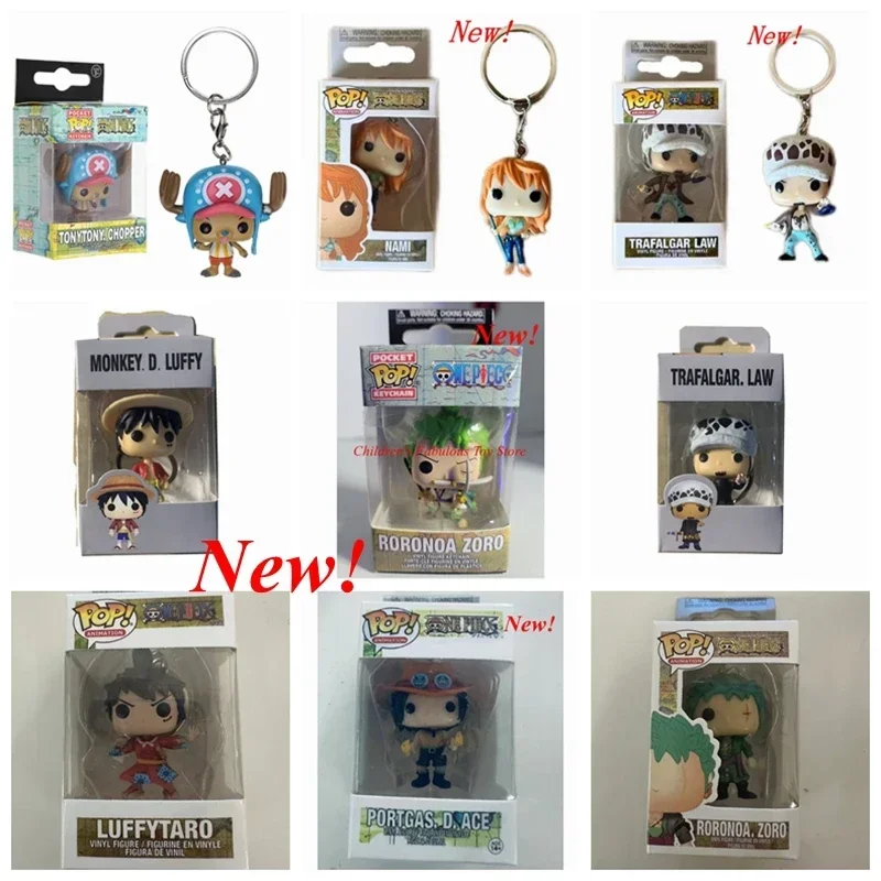 2024 Nuovi Portachiavi One Piece Tonytony Chopper Roronoa. Zoro New Rufy Law Luffytaro Japanese Cartoon Anime Action Figures Toys