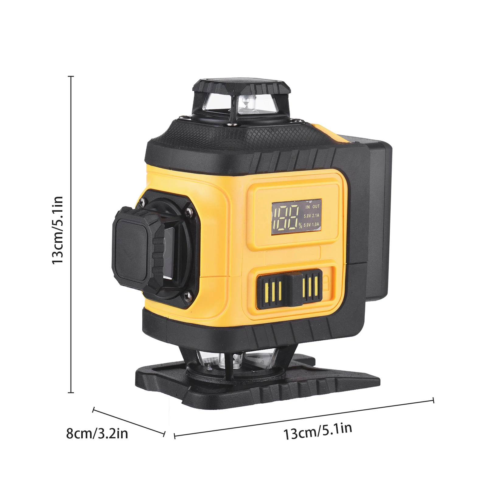 Multifunctional 4D 16 Lines 3° Self-leveling Machine Powered By Rechargeable L