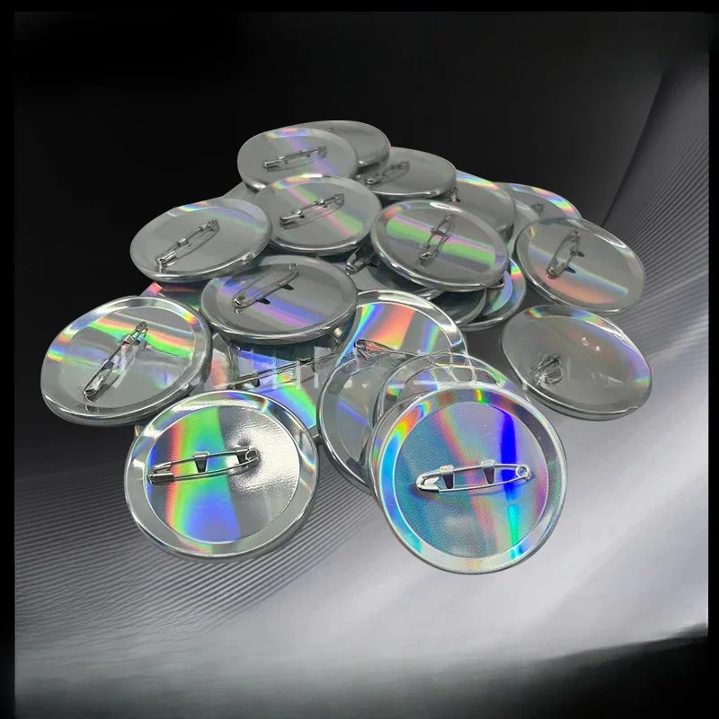 20/30pcs Metal Badge Pin Button Maker Parts 58/44MM for Art Crafts Making Iron-Base Badges Set