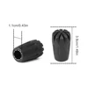 8Pcs Walking Stick Tips Rubber Hiking Pole Replacement Tips Alpenstock Protector Cap for Walking Sticks 3