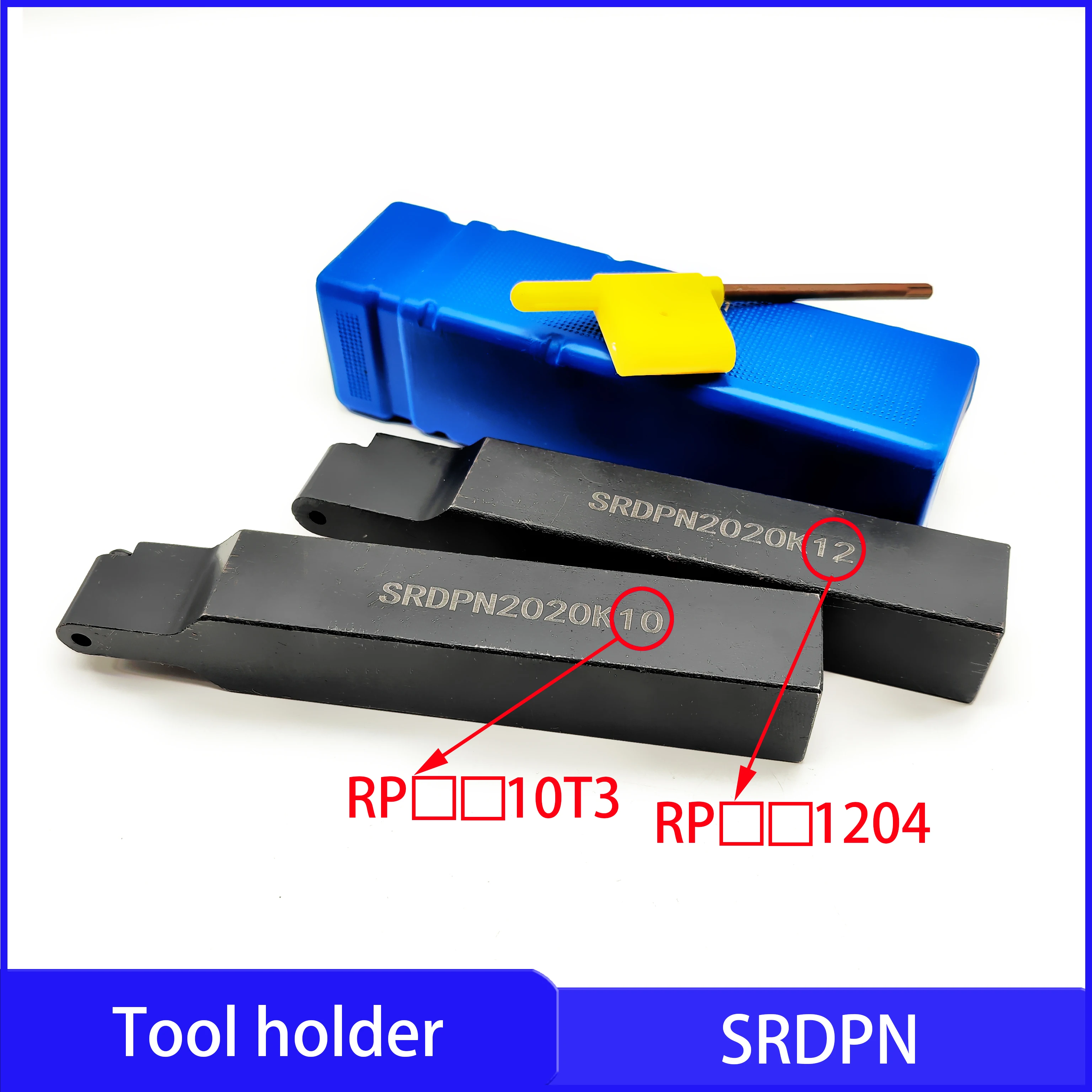 CNC 공구 거치대 SRDPN 10 12 16 20 25 큐빅, RPMT10T3 RPMT1204 RPGT10T3 RPGT1204 원형 아크 엑서클 공구 거치대 적합