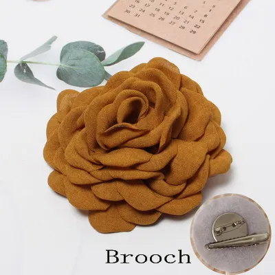 yellow brooch