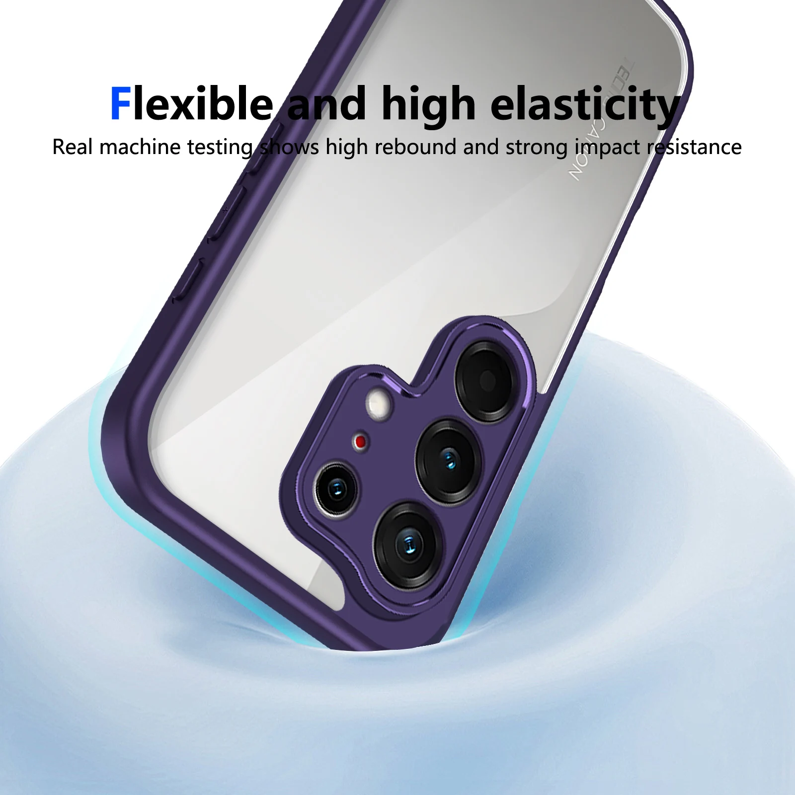 Tecno Camon 50 Ultra Protective Air Cushion Clear Matte Back Cover Case