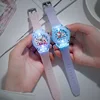 Hello Kitty Children Watches Girls Color Light Source Silicone Strap Kids Watch with Box Gift Clock Wrist Relogio Feminino 4