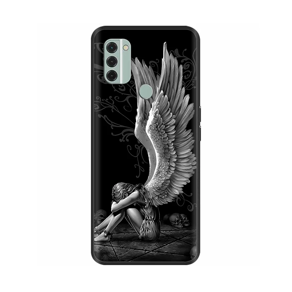 Stylish Silicone Soft TPU Painted Phone Case Cover - Vibrant Design Protective Bumper Coque