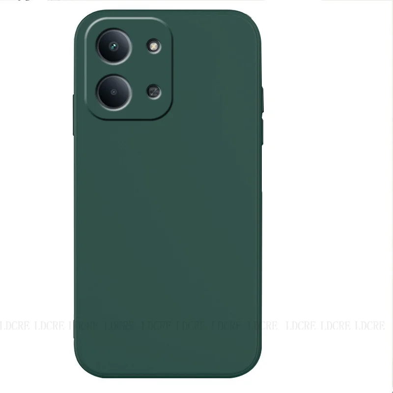 Xiaomi Poco C85 Shockproof Liquid Silicone Phone Case - Soft TPU Armor Cover