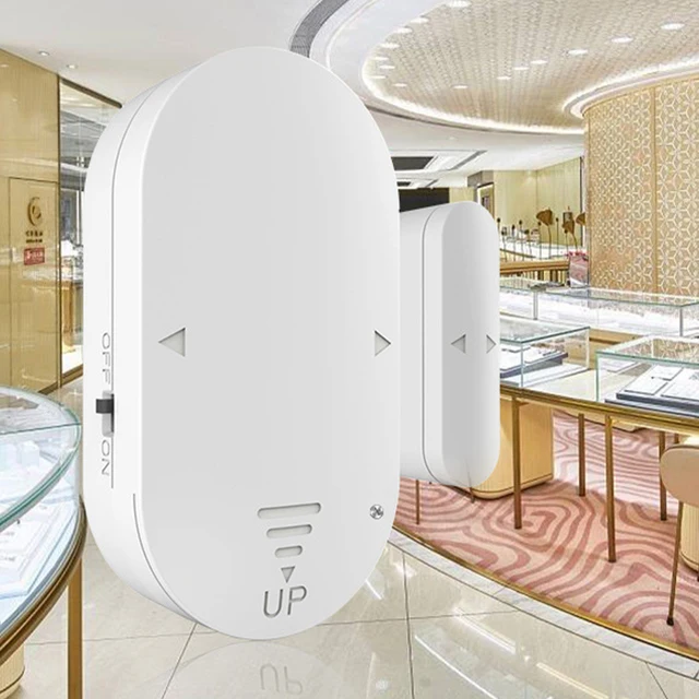 Burglar Alarm 130dB Door and Window Open Sensor Chime Door Open Alert Security Alarm for Home Garage Apartment and More 5