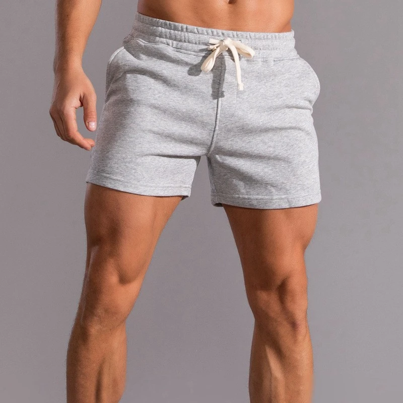 

2024 High Quality Seluar Pendek Sukan Summer Running Shorts Men Cotton Cycling Sports Jogging Fitness Men Shorts