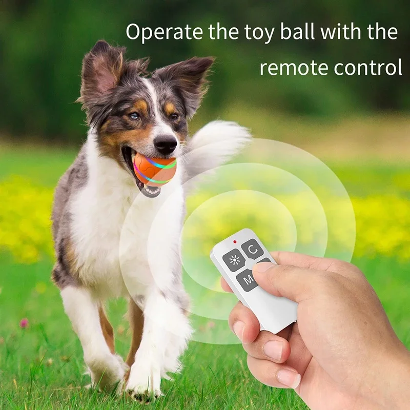 Smart Dog Toy Ball Electronic Interactive Pet Toy Moving Ball Automatic  Jump Roll Ball for Puppy Birthday Gift Dog Cat Product - AliExpress