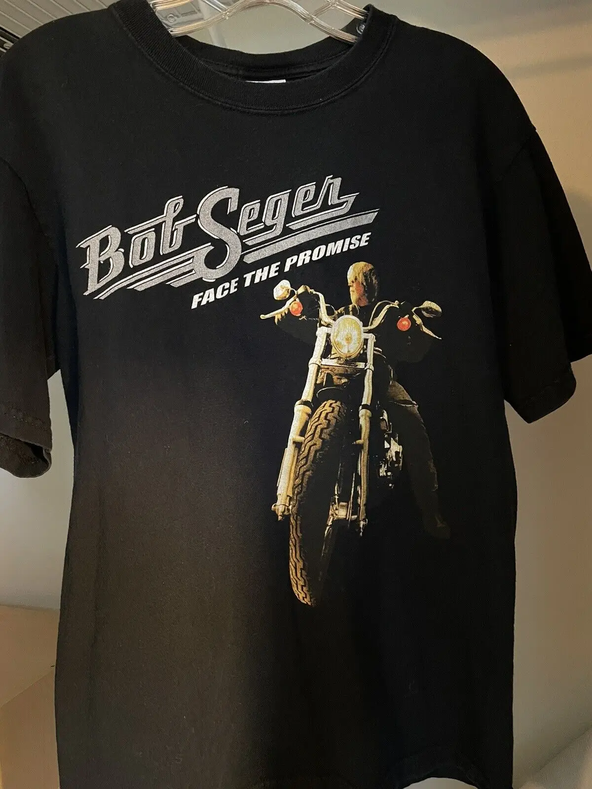 Bob Seger Face The Promise North American Tour 2006 Graphic Band T Shirt Taglia M