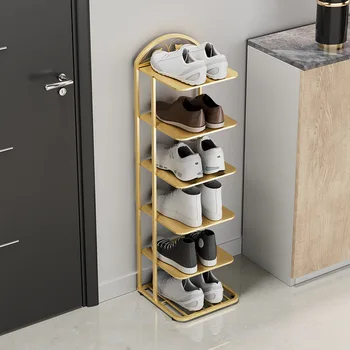 Bathroom entrance multi-layer storage rack 1