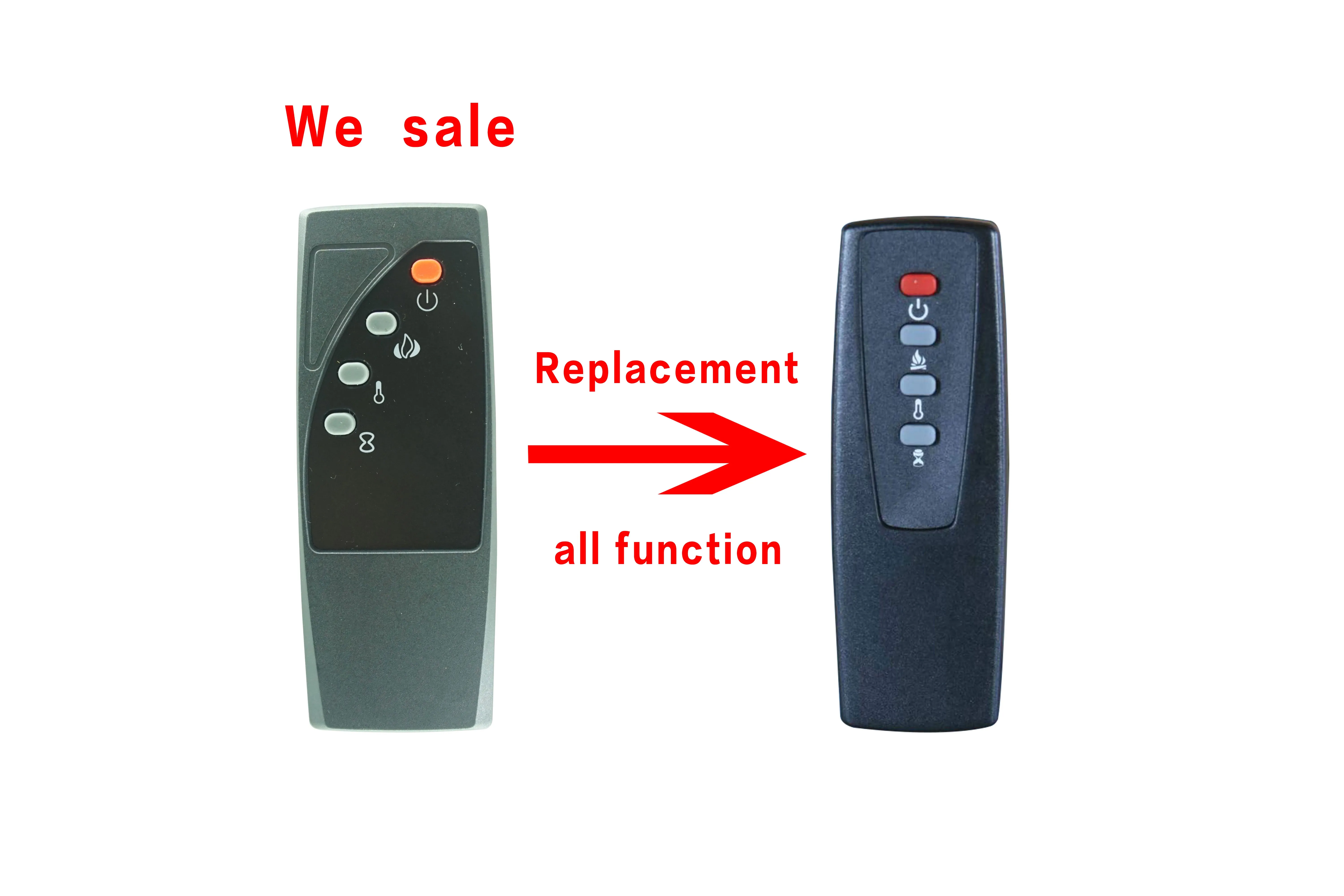 Remote Control For Duraflame DFI-5010-01 DFI-5010-02 DFI-5010-03 DFI-5010-04  DFI-5010-05 DFI-5010-06 Electric Fireplace Heater - AliExpress