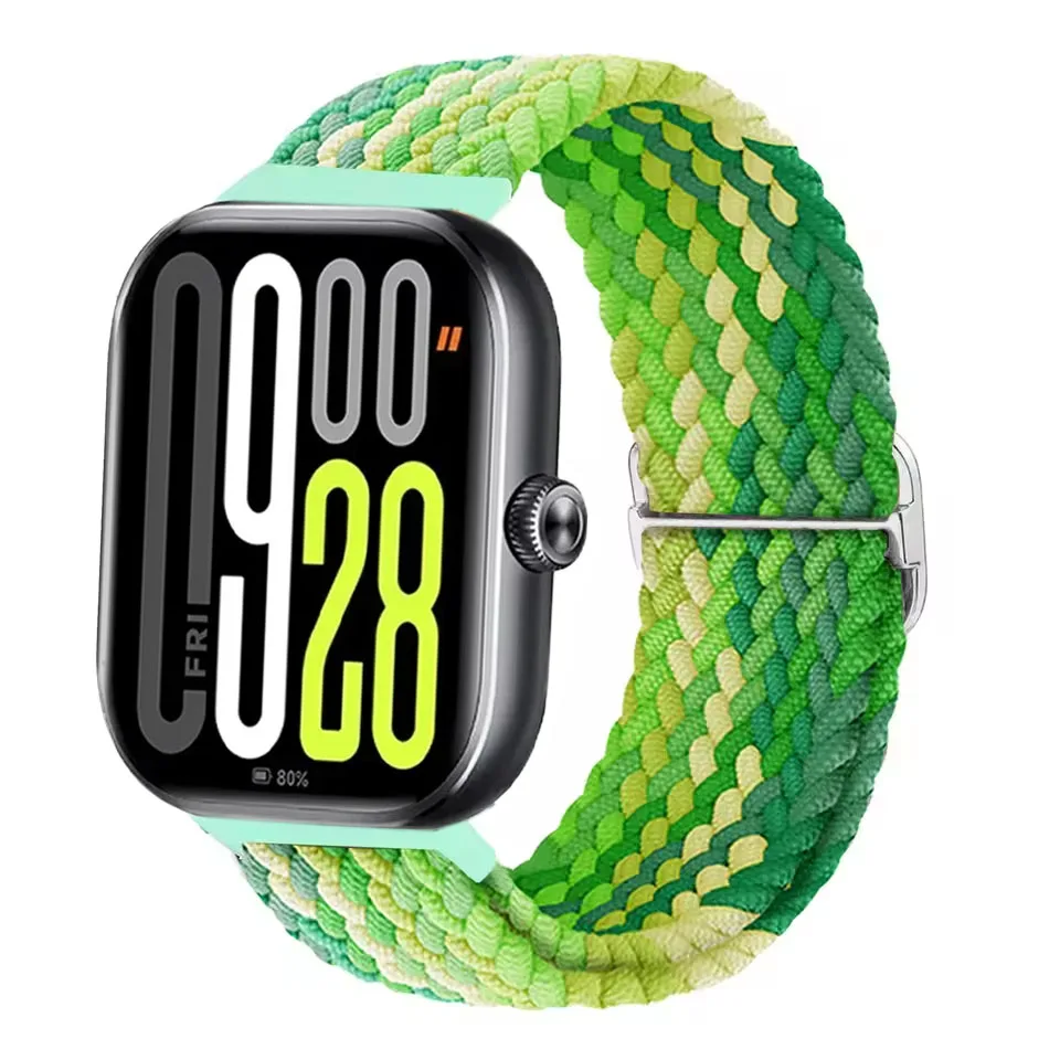 Premium Nylon Braided Loop Strap with Scratch-Resistant Buckle
