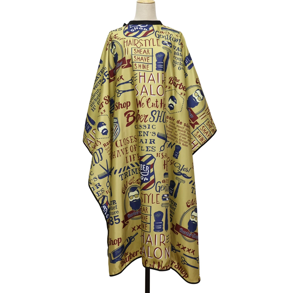 Barbershop Haircut Cloth Waterproof Hairdresser Apron Barber Hair Wrap Dyeing Haircutting Soft Capes Hairdressing Supplies