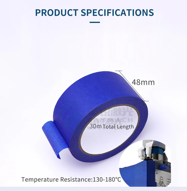 Surface Protection Tapes for Fiber and CO2 laser cutting FIBERGUARD  3080H-series