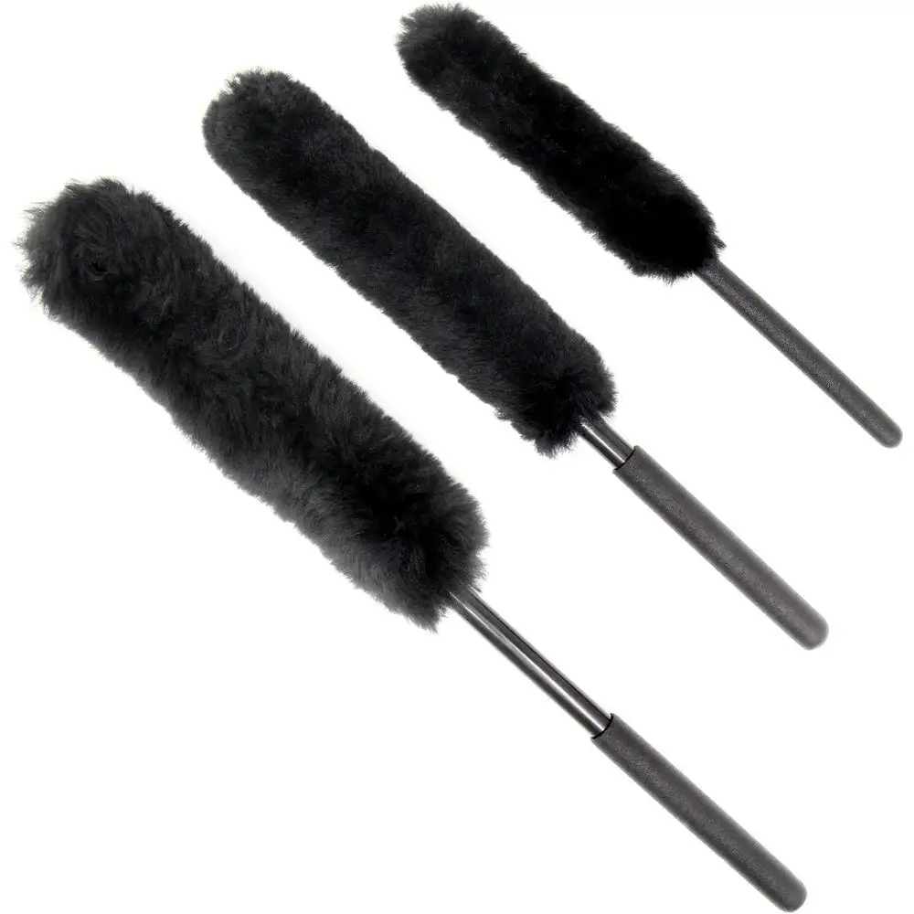 3pcs Auto Wheel Detailing Brush Bendable Wheel Woolies for Car Rim Tire Washing Hard-To-Reach Areas Car Cleaning Washer Tools 4