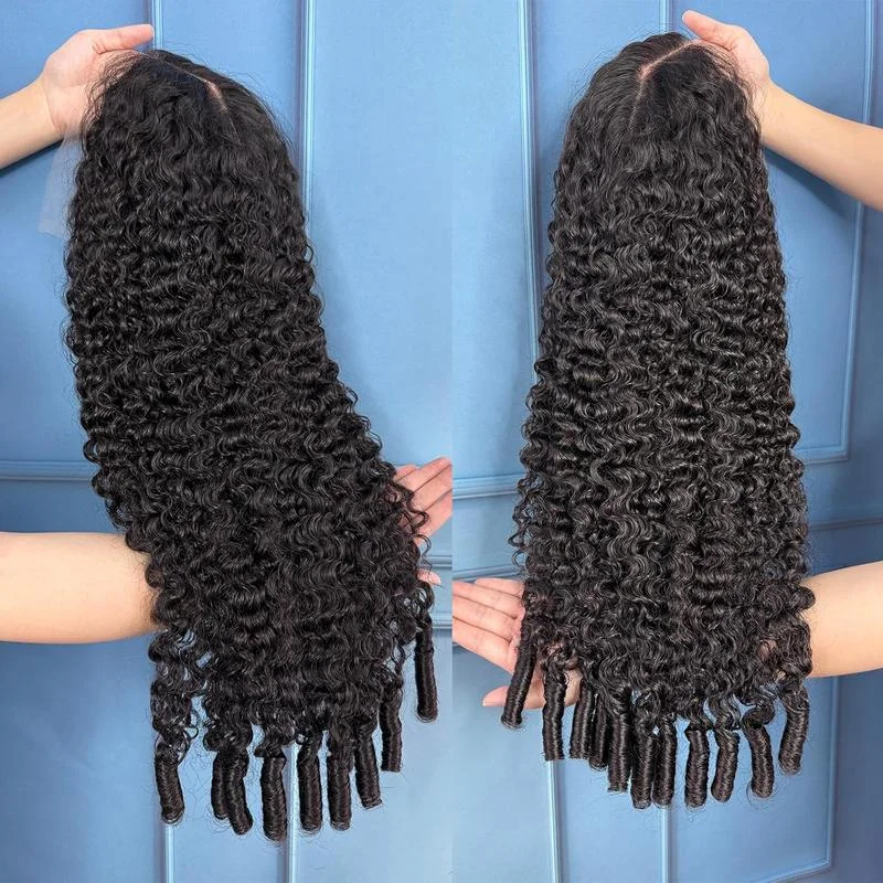 30 36 Inch Burmese Curly Hair Wig 13x6 HD Lace Front Human Hair Hair Wig 250% Density 13x4 Lace Front Loose Deep Wave Wig 1