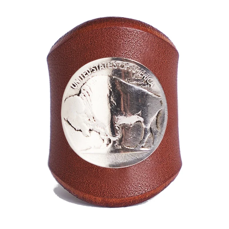 5 cent bison brown (rare)