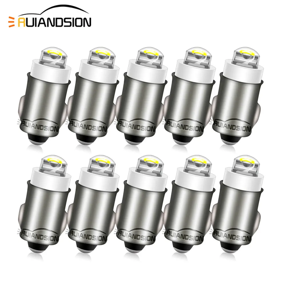 RUIANDSION BA7S COB LED car light bulb internal instrument panel clearance light white red blue yellow green 12V led car lights,led lights,led bulbs