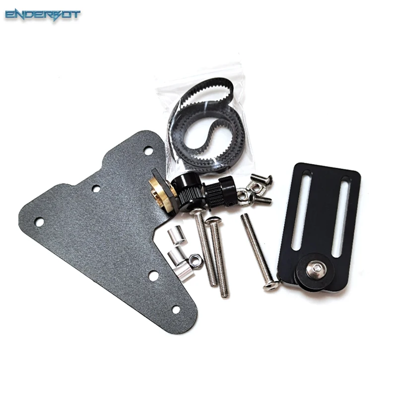 Impressora 3d Alumínio Duplo Z-axis Placa Traseira Passiva do Bloco Suporte do Parafuso de Chumbo para a Crialidade Ender3 Ender-3 Pro Peças da - Imagem 5