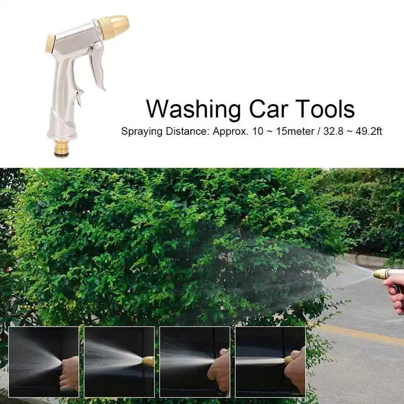 

Car Washing Water Pure Brass All Metal High Pressure Household Cleaning Spray Household tool parts