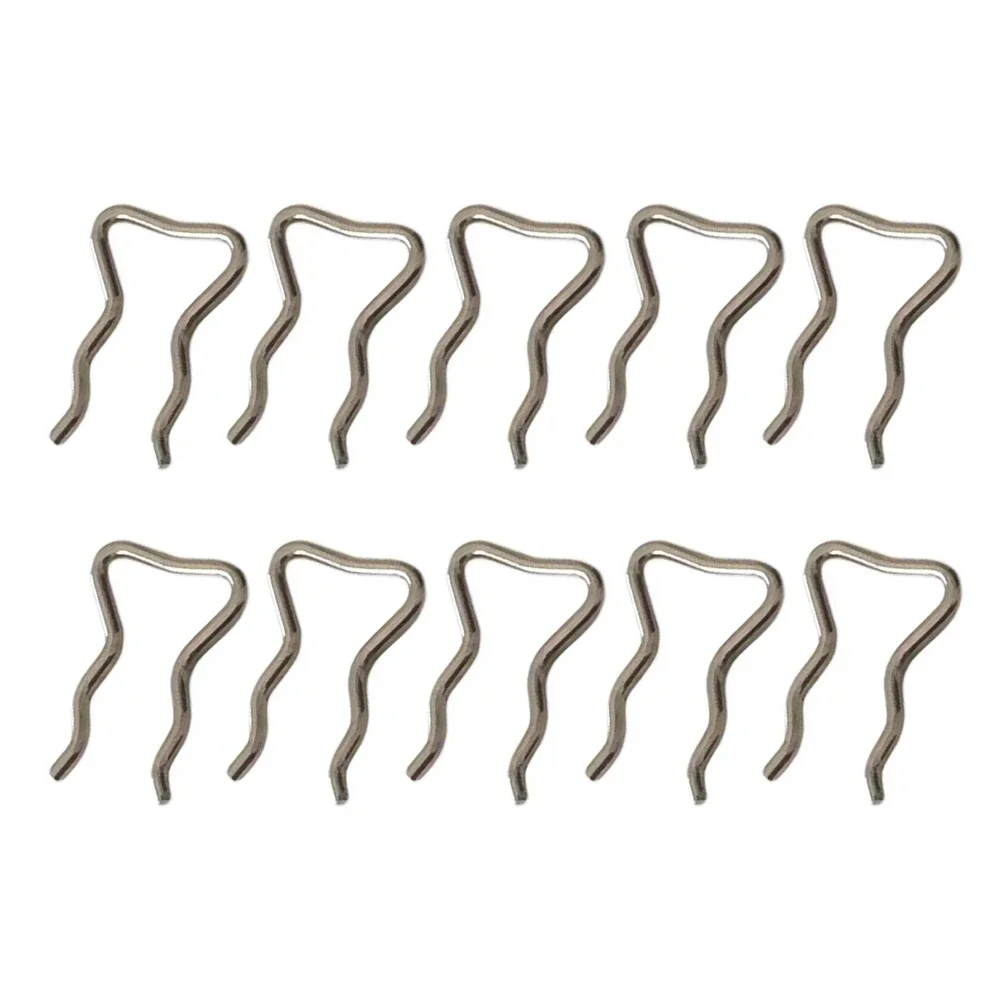 

10pcs Stainless Steel Diesel Fuel Injector Clip Oil Return Pipe Circlip For Bosch 10.5*(7.5-7.8)*1.4 Mm Tools Accessories