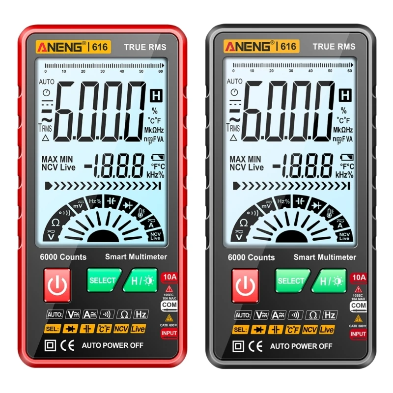 

Digital Voltmeter Display Ammeter Current Power Meter Detector LCD Panel Shunt Electrical Multimeter