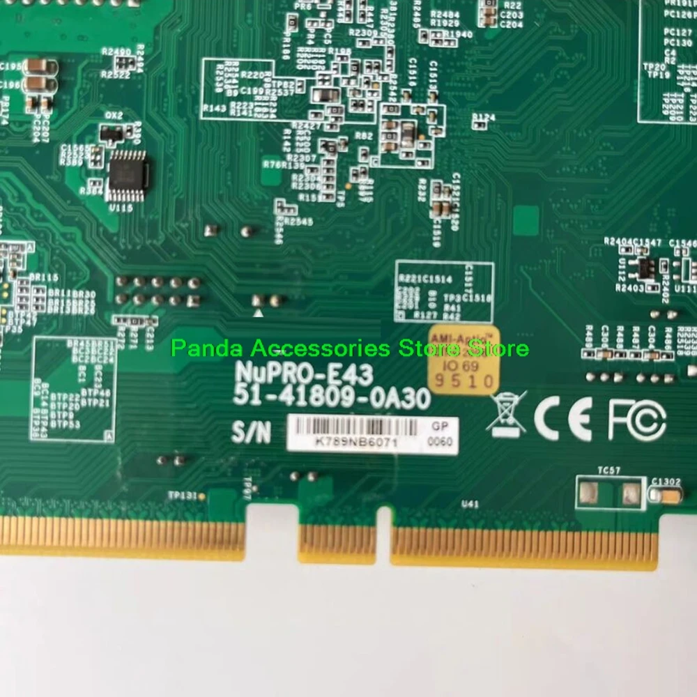 안정적인 성능의 산업용 마더보드 51-41809-0A30 NUPRO-E43