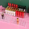 Clear 12/18/36 Grid Lipstick Stand Case Makeup Organizer Storage Box Lipstick Display Holder Cosmetic Jewelry Organizer Box 3