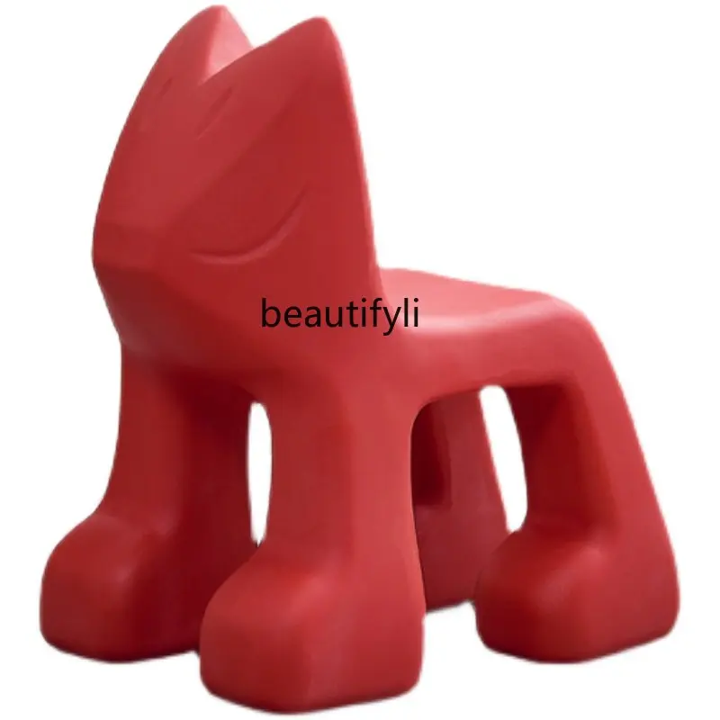 

Low Stool Shoe Changing Stool Home Simple Chair Cute Cartoon Cute Animal Chair