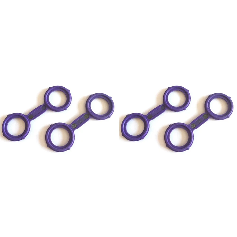 4X Engine Oil Cooler Seal Gasket Crankcase 6421880580 For MERCEDES BENZ OM642 V6 Engines engine oil cooler seal