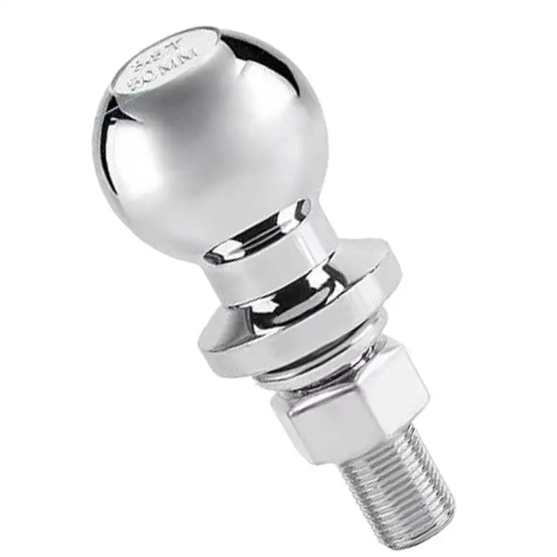 Trailer Hitch Ball 2-Inch Diameter 7700 Lbs Chrome Hitch Heads Ball Heavy Duty RV Trailer For Accessory