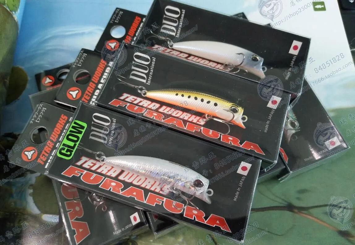 

Japan DUO TETRA WORKS FURAFURA Shallow Mino 2.3g Micro-material Stream Bait High Pressure Fishing Ground