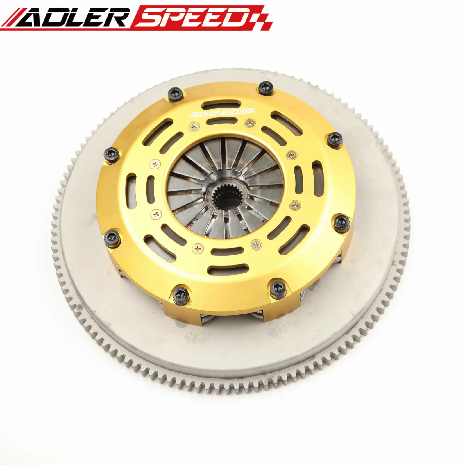 ADLERSPEED 7.25인치(185mm) 레이싱 클러치 트윈 디스크 키트 (닛산 스카이라인 RB20DET RB25DET 5단용)