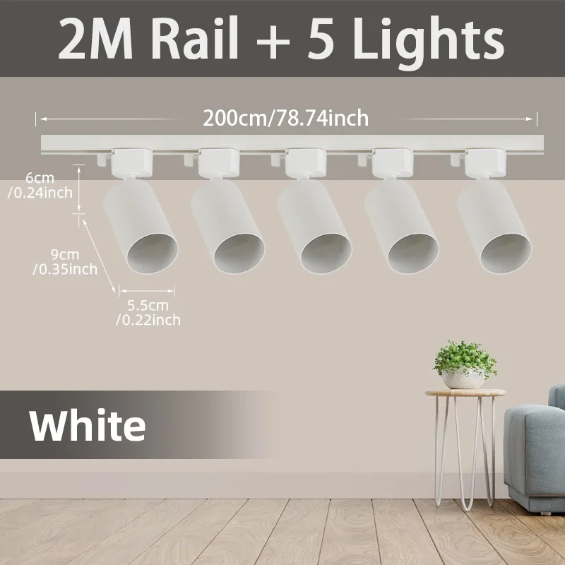 5PCS White Sets