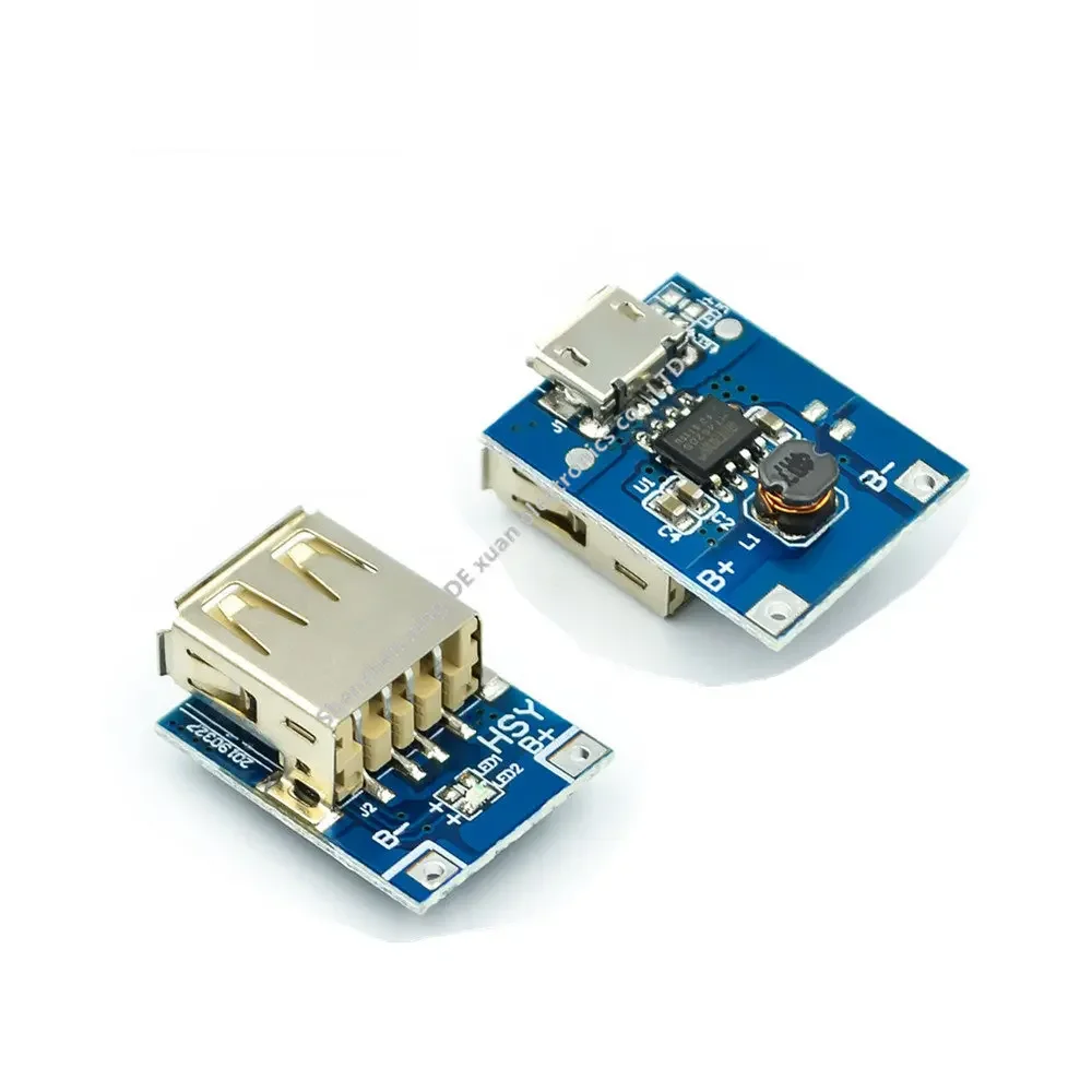 10 Pcs5V Boost Step Up Power Module Lithium Lipo Battery Charging Protection Board Display A Led Usb Per Caricabatterie Fai Da Te 134 N3P Program